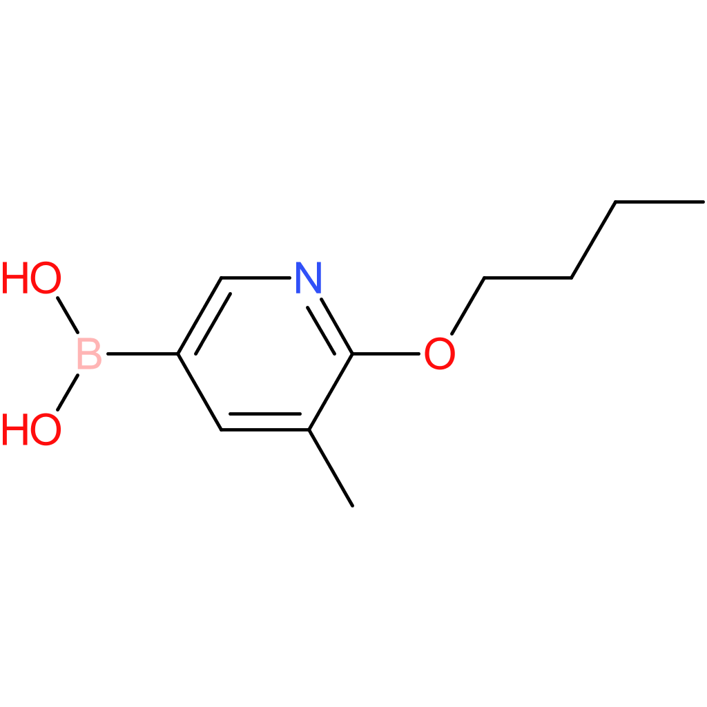 6-butoxy-5-methylpyridine-3-boronic acid