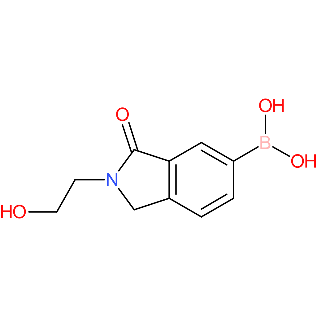 (2-(2-hydroxyethyl)-1-oxoisoindolin-6-yl)boronic acid