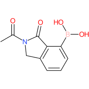 (2-acetyl-1-oxoisoindolin-7-yl)boronic acid
