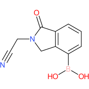 (2-(cyanomethyl)-1-oxoisoindolin-4-yl)boronic acid