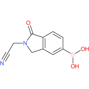(2-(cyanomethyl)-1-oxoisoindolin-5-yl)boronic acid