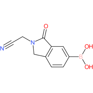 (2-(cyanomethyl)-1-oxoisoindolin-6-yl)boronic acid