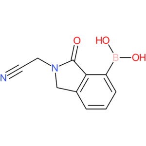 (2-(cyanomethyl)-1-oxoisoindolin-7-yl)boronic acid