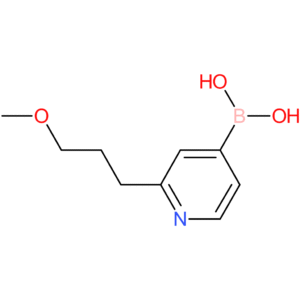 (2-(3-methoxypropyl)pyridin-4-yl)boronic acid