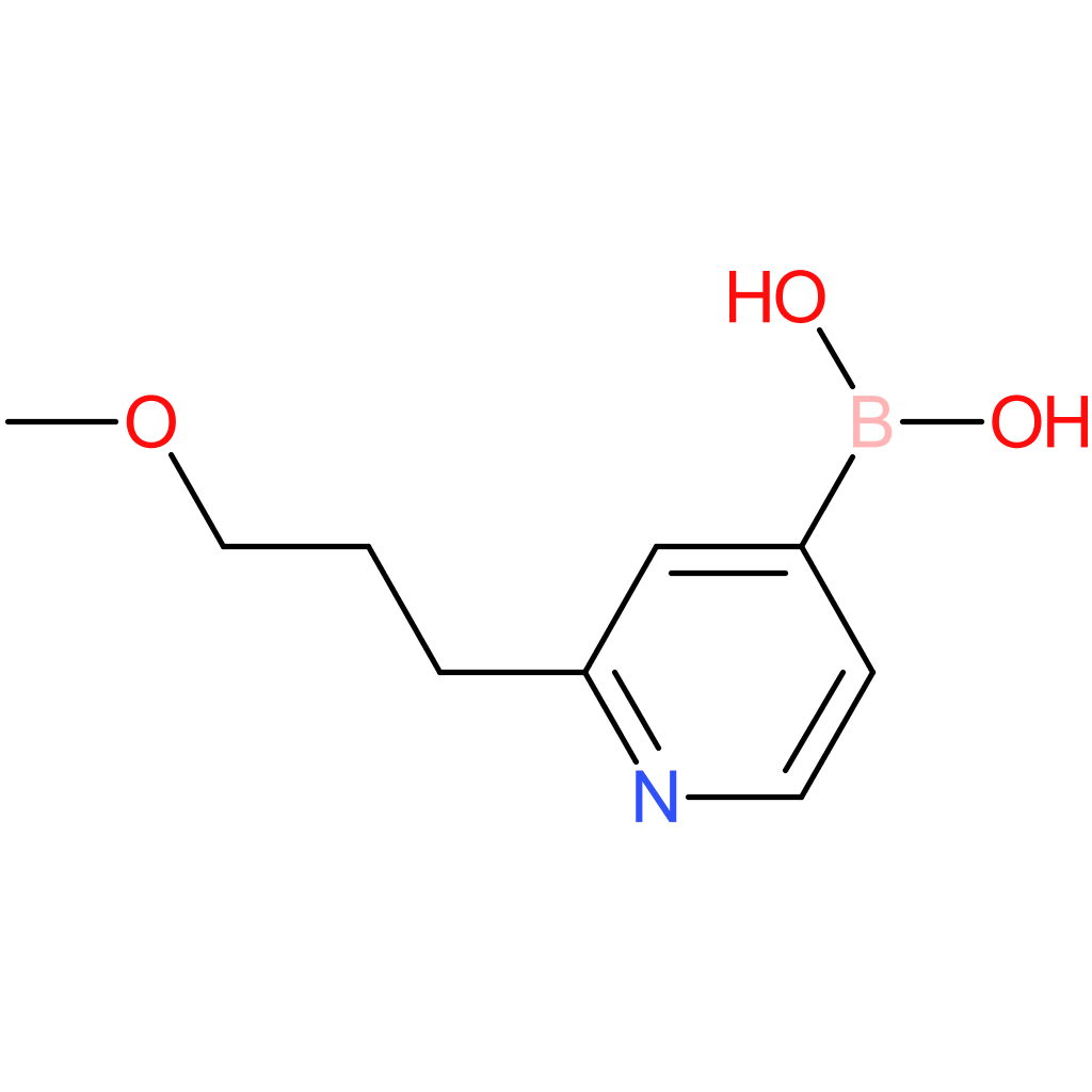 (2-(3-methoxypropyl)pyridin-4-yl)boronic acid