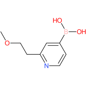 (2-(2-methoxyethyl)pyridin-4-yl)boronic acid