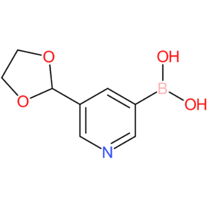 5-(1,3-dioxolan-2-yl)pyridine-boronic acid