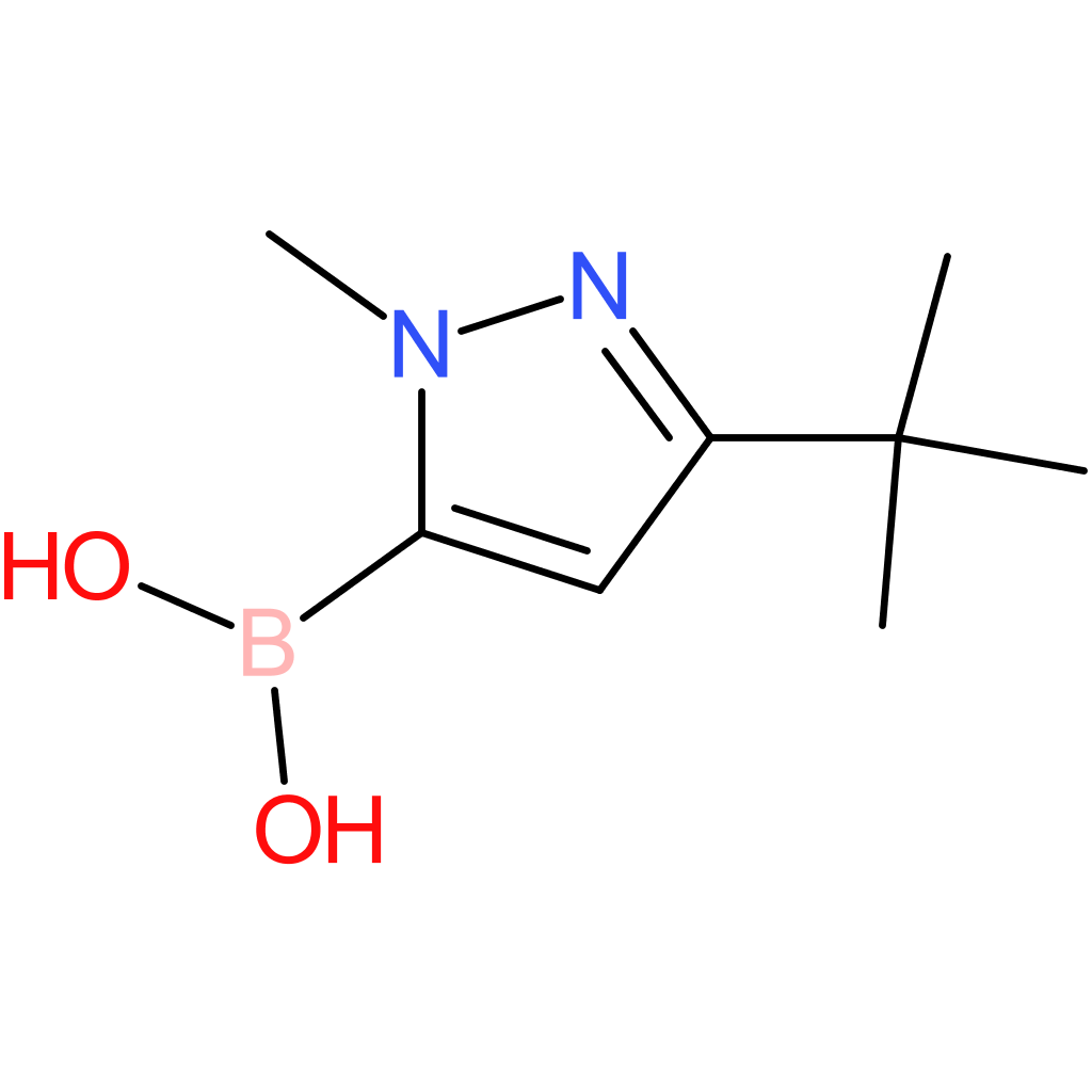 1-methyl-3-tert-butyl-1h-pyrazolE-5-boronic acid