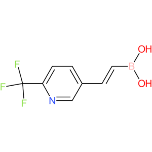 (E)-(2-(6-(trifluoromethyl)pyridin-3-yl)vinyl)boronic acid