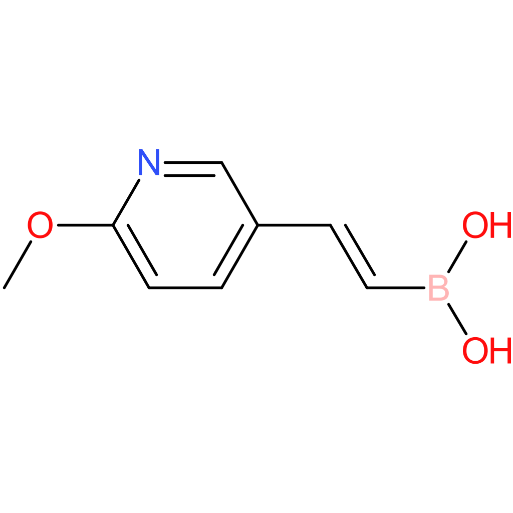 (E)-(2-(6-methoxypyridin-3-yl)vinyl)boronic acid