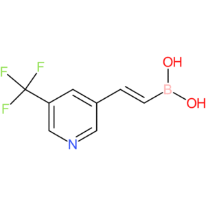 (E)-(2-(5-(trifluoromethyl)pyridin-3-yl)vinyl)boronic acid