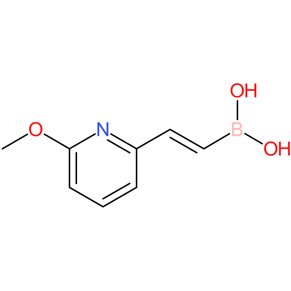 (E)-(2-(6-methoxypyridin-2-yl)vinyl)boronic acid