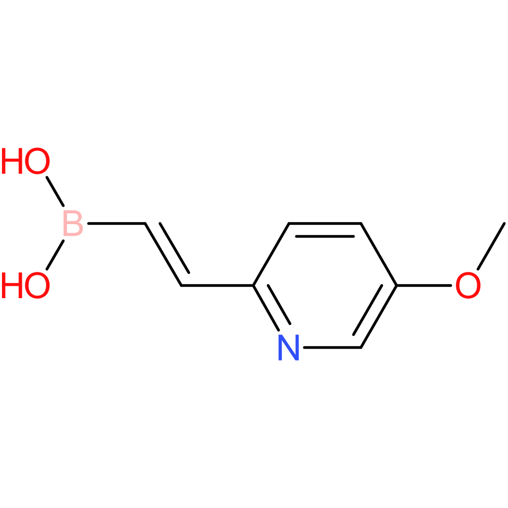 (E)-(2-(5-methoxypyridin-2-yl)vinyl)boronic acid