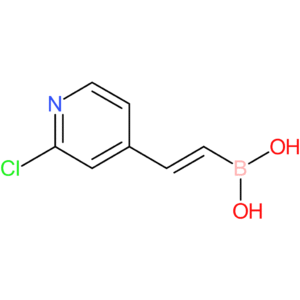 (E)-(2-(2-chloropyridin-4-yl)vinyl)boronic acid