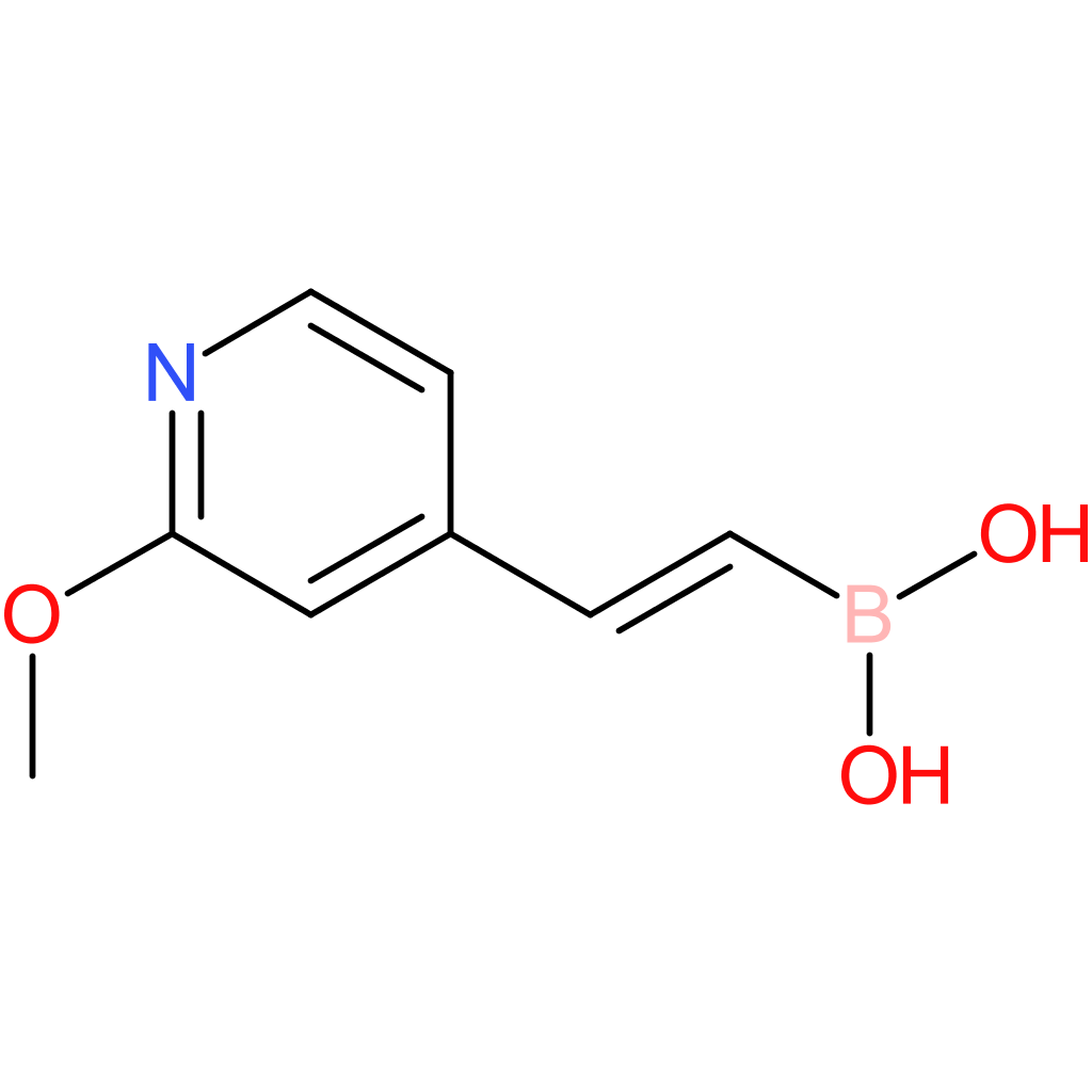 (E)-(2-(2-methoxypyridin-4-yl)vinyl)boronic acid