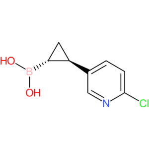 trans-2-(6-chloropyridin-3-yl)cyclopropaneboronic acid
