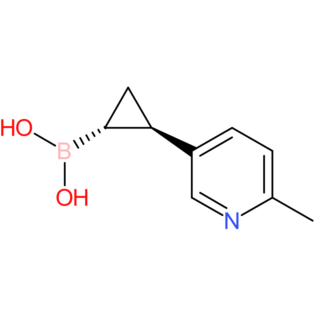 trans-2-(6-methylpyridin-3-yl)cyclopropaneboronic acid