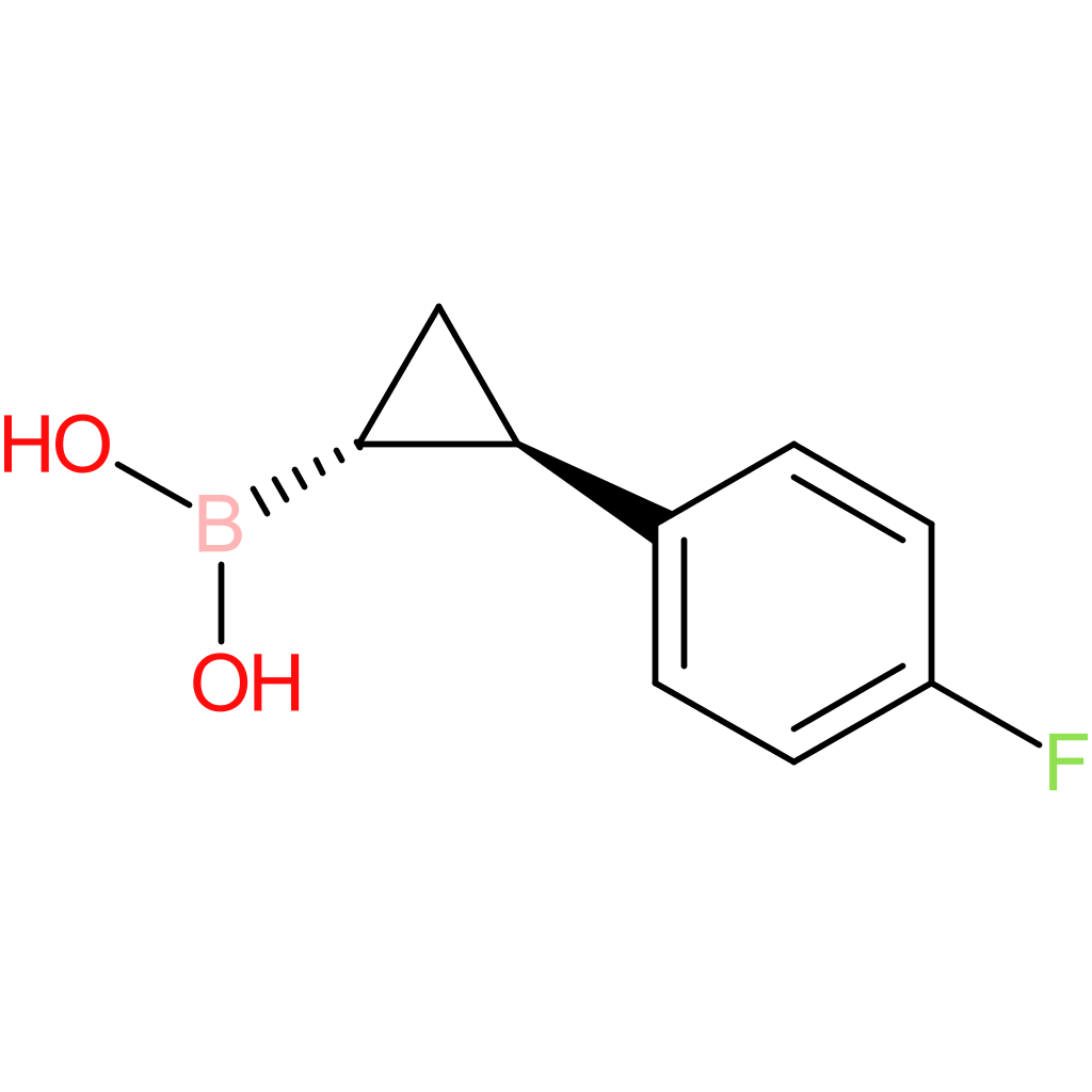 trans-2-(4-fluorophenyl)cyclopropaneboronic acid