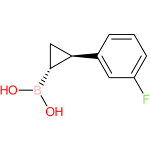 trans-2-(3-fluorophenyl)cyclopropaneboronic acid