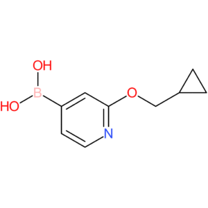 [2-(cyclopropylmethoxy)pyridin-4-yl]boronic acid