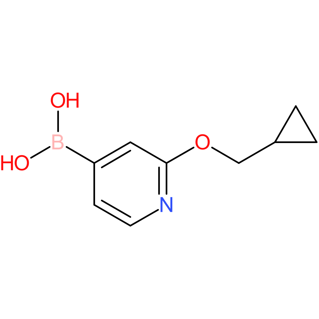 [2-(cyclopropylmethoxy)pyridin-4-yl]boronic acid
