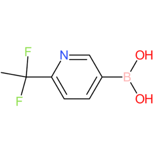 [6-(1,1-difluoroethyl)pyridin-3-yl]boronic acid