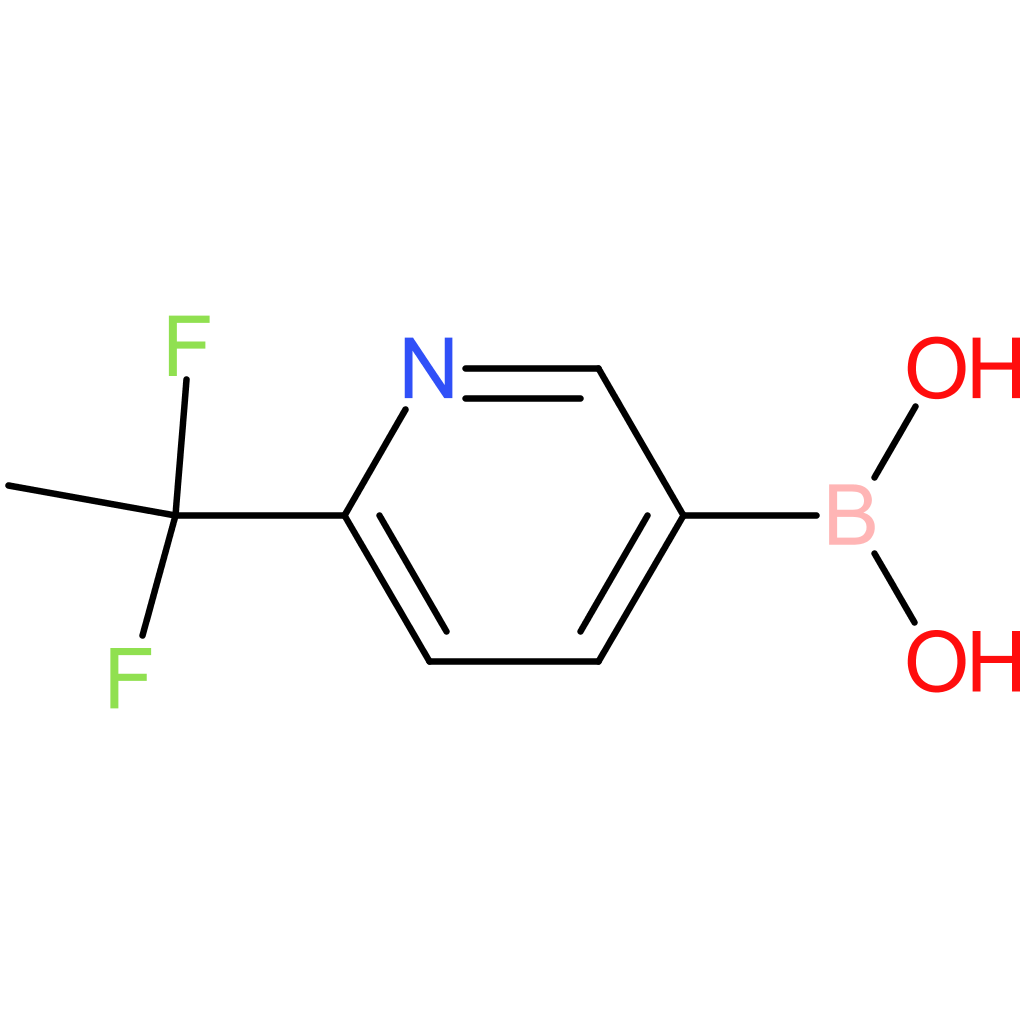 [6-(1,1-difluoroethyl)pyridin-3-yl]boronic acid