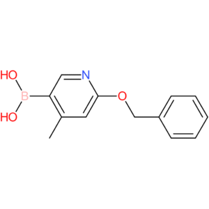 2-(benzyloxy)-4-methylpyridine-5-boronic acid
