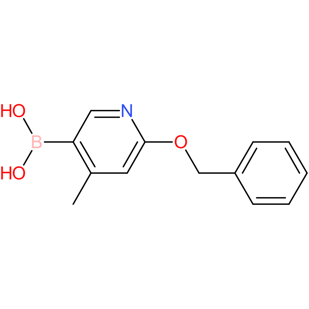 2-(benzyloxy)-4-methylpyridine-5-boronic acid