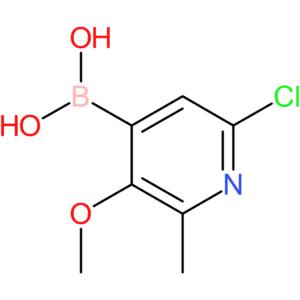 (6-chloro-3-methoxy-2-methylpyridin-4-yl)boronic acid