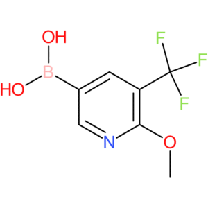 2-methoxy-3-(trifluoromethyl)pyridine-5-boronic acid