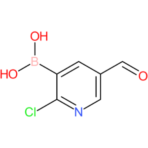 (2-chloro-5-formylpyridin-3-yl)boronic acid