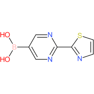 2-(thiazol-2-yl)pyrimidine-5-boronic acid