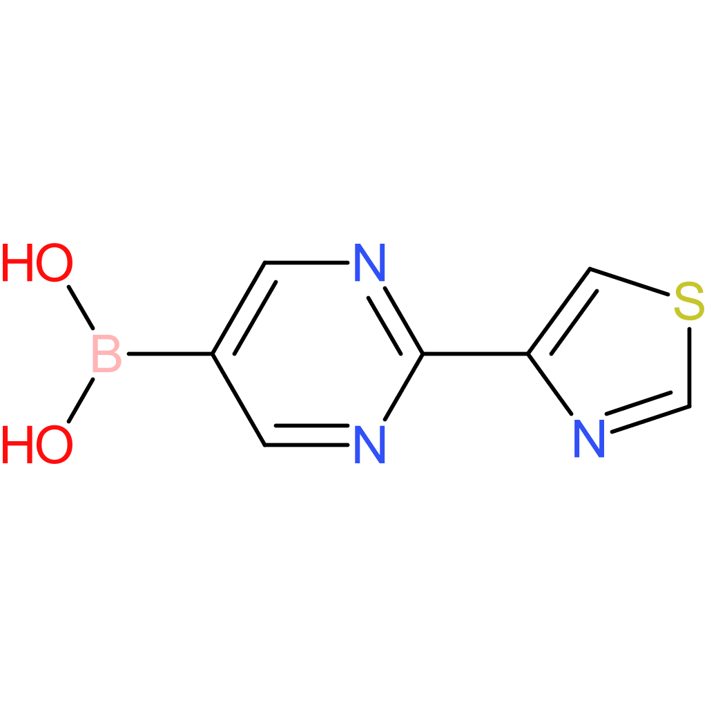 2-(thiazol-4-yl)pyrimidine-5-boronic acid