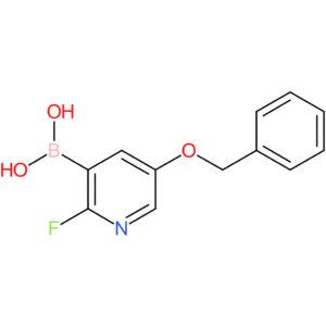 5-(benzyloxy)-2-fluoropyridin-3-ylboronic acid