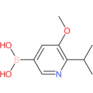 [5-methoxy-6-(propan-2-yl)pyridin-3-yl]boronic acid