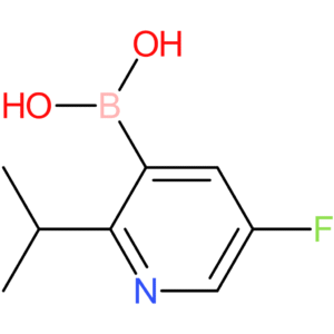 [5-fluoro-2-(propan-2-yl)pyridin-3-yl]boronic acid