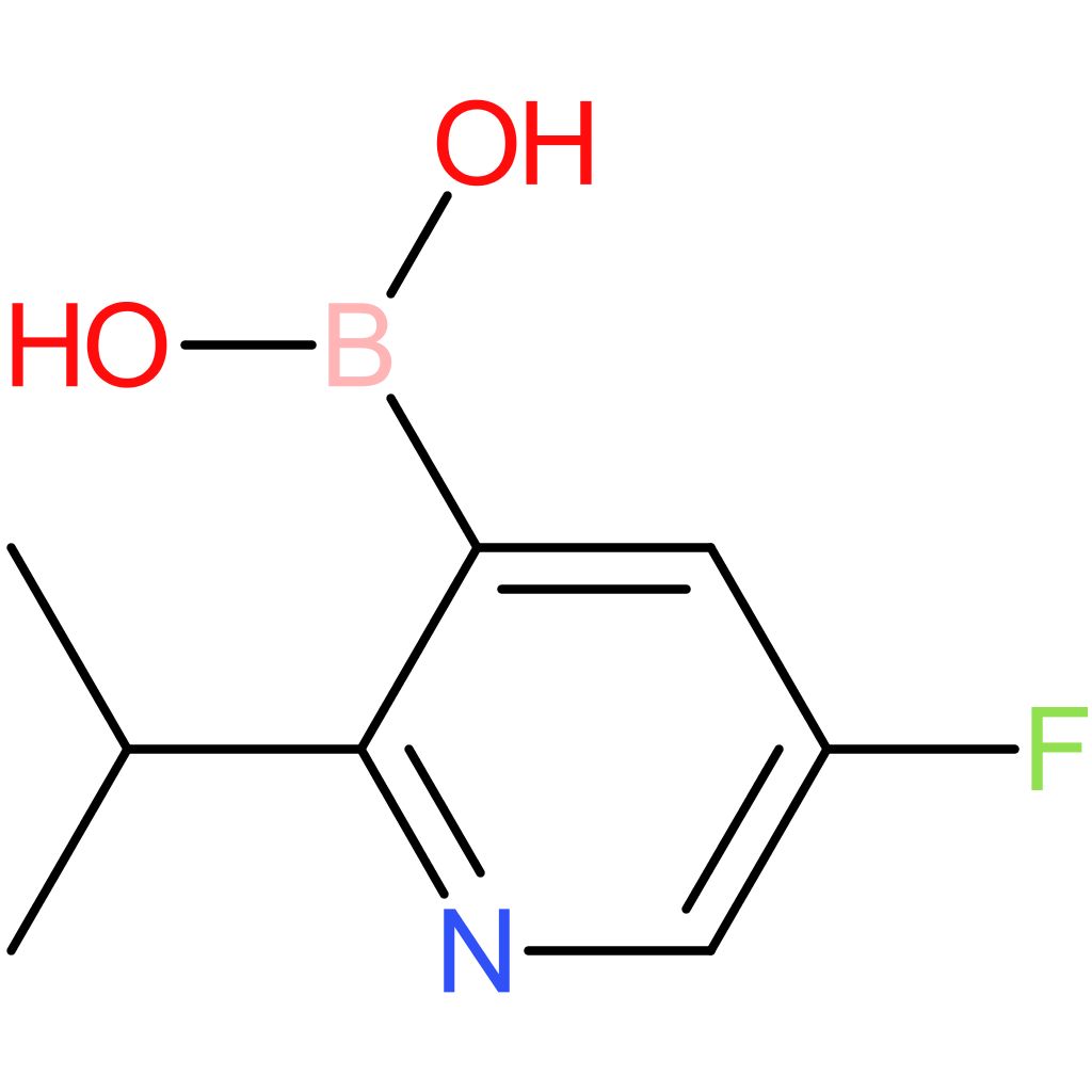 [5-fluoro-2-(propan-2-yl)pyridin-3-yl]boronic acid