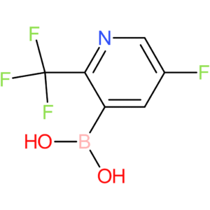 [5-fluoro-2-(trifluoromethyl)pyridin-3-yl]boronic acid