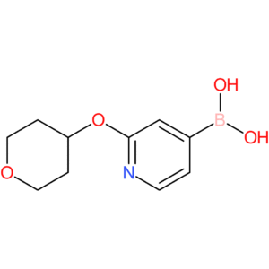 2-(tetrahydro-2h-pyran-4-yloxy)pyridin-4-ylboronic acid