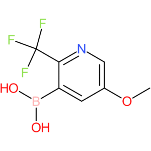 [5-methoxy-2-(trifluoromethyl)pyridin-3-yl]boronic acid