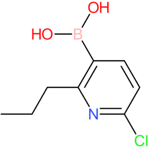 (6-chloro-2-propylpyridin-3-yl)boronic acid