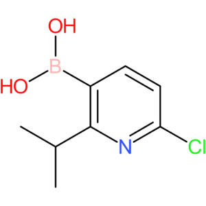[6-chloro-2-(propan-2-yl)pyridin-3-yl]boronic acid