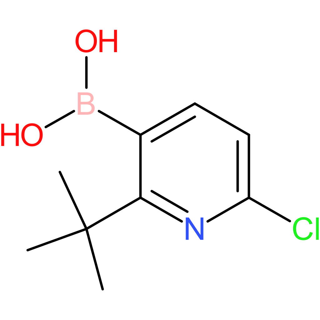 (2-tert-butyl-6-chloropyridin-3-yl)boronic acid
