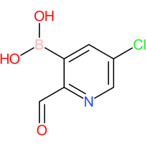(5-chloro-2-formylpyridin-3-yl)boronic acid