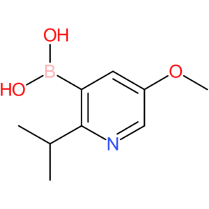 [5-methoxy-2-(propan-2-yl)pyridin-3-yl]boronic acid