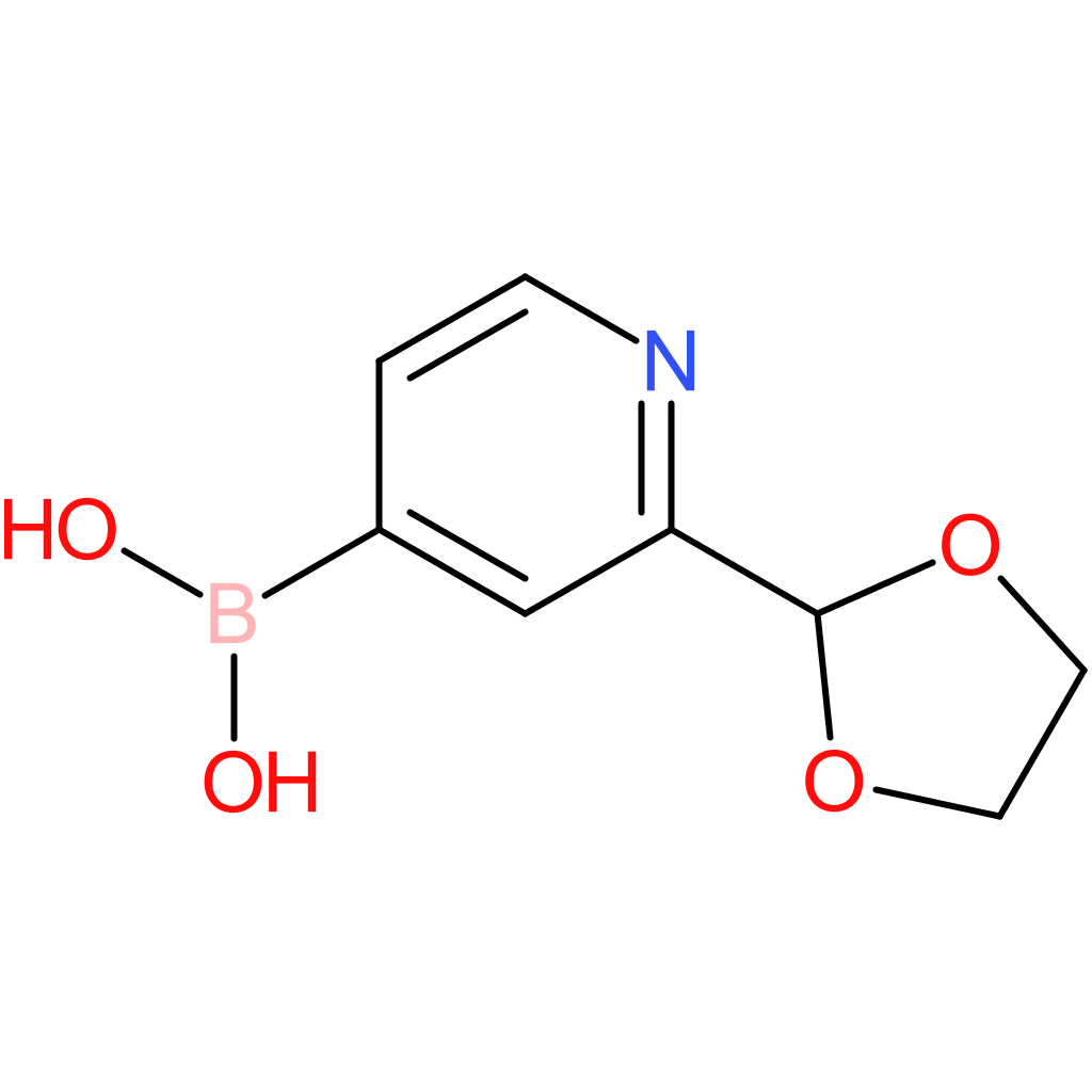 [2-(1,3-dioxolan-2-yl)pyridin-4-yl]boronic acid