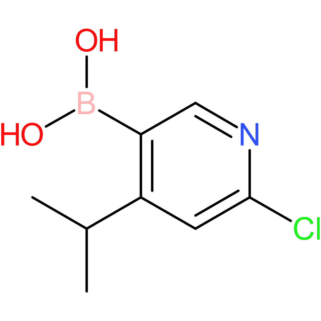 [6-chloro-4-(propan-2-yl)pyridin-3-yl]boronic acid
