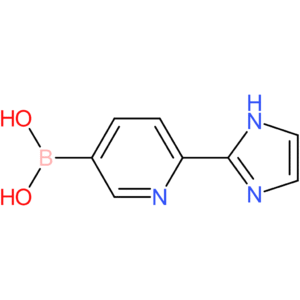 6-(1h-imidazol-2-yl)pyridin-3-ylboronic acid