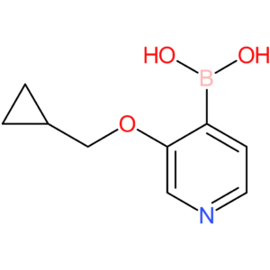 [3-(cyclopropylmethoxy)pyridin-4-yl]boronic acid